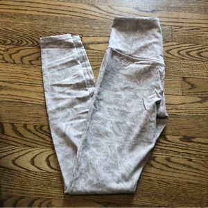 Athleta Textured Elation Ultra High Rise Tight Leggings Pink